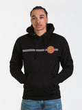 New SANTA CRUZ CLASSIC DOT PULLOVER HOODIE, BLACK, SZ L! RETAILS $99.99+