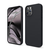 New elago Liquid Silicone Case Compatible with iPhone 12 and Compatible with iPhone 12 Pro 6.1 Inch, Black