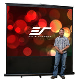 Masssive Reflexion Series Maxwhite 103" Floor Rising diagonal Portable Projection Screen by Elite Screens! Retails $549+