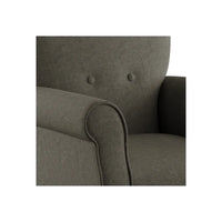 New Wayfair Euart 30'' Wide Tufted Armchair by Andover Mills in BROWN! Retails $529+