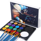 NEW PLANETOID PRO FACE & BODY PAINTING PALETTE UCANBE! Water Based, Great Set!
