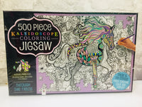 500 Piece Colouring Jigsaw Puzzle: Through The Fields! Retail $34.99