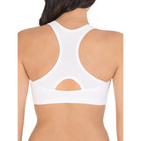 New Fruit of the Loom Women's Front Closure Racerback Cotton Bra, White, Sz 34! Great for Women & Teens