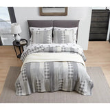 Wayfair Item! Eddie Bauer Fairview Standard Cotton 136 TC Reversible Coastal Quilt Set. King - Retails $315+