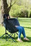 New in box! Ozark Trail Padded Folding Hammock Chair! features a padded foam seat, extra-tough nylon fabric and a dual locking steel frame for enhanced support so you can relax without worry. 3OO Lb weight Capacity
