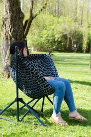 Ozark trail steel folding best sale hammock chair with padded