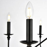 Matte Black Hamza 6 - Light Candle Style Chandelier by Laurel Foundry Modern Farmhouse! Retails $197+