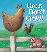 Hens don't crow, great children's story-time paperback book!