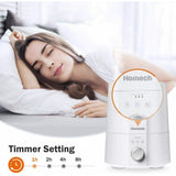 New in box! Homech HM-AH004 Cool Mist Humidifier 28dB Quiet Ultrasonic Humidifier