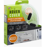 New As Seen On TV Hover Cover, Clear! Helps avoid food splatter in the microwave! Securely stores in the microwave so its always ready for use!