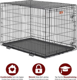 Brand new iCrate 1548 Single Door Folding Dog Crate-XL-48x30x33! Ideal For Dogs 91 - 110lbs! Folding, which means you can assemble and disassemble it without tools and without taking the crate apart.
