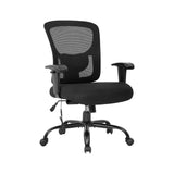New Wayfair Fully assembled Heavy Duty Work Chair by Inbox Zero with USB Massage function & 400 Lb Weight Capacity! Black! Retails $355+