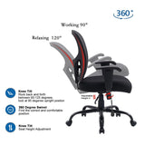 New Wayfair Fully assembled Heavy Duty Work Chair by Inbox Zero with USB Massage function & 400 Lb Weight Capacity! Black! Retails $355+