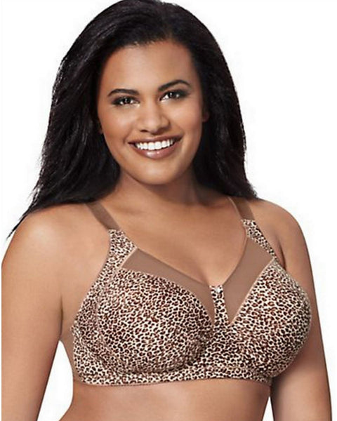 New Just My Size MJ1Q20 Women's Comfort Shaping Wirefree Bra in Leopar –  The Warehouse Liquidation