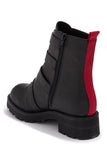 Brand new Women's MIA Chelsey Buckle Combat Boot, Black, Sz 8.5! Retails $115+