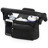New Stroller Organizer Momcozy Multifunctional Baby Storage Bag with Detachable Pocket, Mobile Phone Pocket, 2 Cup Holders & Shoulder Strap