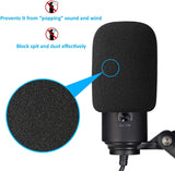 Fifine K669 Shock Mount with Foam Windscreen Reduces Vibration With Pop Filter, Compatible for Fifine K669 Microphone by YOUSHARES