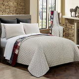 New Wayfair Millwood Pines Noella Reversible 3 Piece Quilt Set in King with Matching Tote!