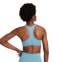 New Nike Non Padded Medium Support Swoosh Racerback Sports Bra in Blue! Sz 2X!