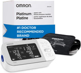 New in box! OMRON Platinum Blood Pressure Monitor, Premium Upper Arm Cuff, Digital Bluetooth Blood Pressure Machine, Stores Up To 200 Readings for Two Users (100 readings each) Retails $186+