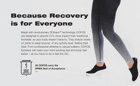 NEW IN BOX! WOMEN'S OOFOS OOMG EEZEE LOW BLACK SZ W9!  ALLEVIATES FOOT PAIN, JOINT PAIN BY REDUCING STRESS ON KNEES, ANKLES & JOINTS!! RETAILS $189+