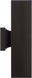 Luminance Contemporary F6892-44 2 Incandescent Light Square Exterior in Oil Bronze Finish, Retails $92 W/Tax! Winner can buy up to 2 More at Winning Bid