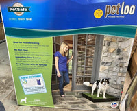 PetSafe Pet Loo LARGE 32.5" X 32.5" Portable Indoor/Outdoor Dog Potty, Alternative to Puppy Pads, Large! Retails $250+