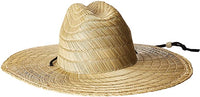 Brand new with tags! Quiksilver Men's Pierside Straw Hat, Natural with Red Logo! L/XL!