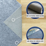 New RUGPADUSA RPRO-57 Rugpro Ultra Low Profile Non Slip Area Rug Pad, 5' x 7', can fit to size! Retails $90+