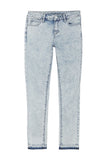 New Women's Articles Of Society Carly Released-hem Stretch Skinny Jeans In St. Vincent Sz 24 Waist = Sz 0 Waist! Retails $100+