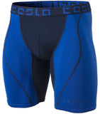 New Tesla Men's Mesh-Panel Compression Shorts Baselayer, Sz S! Designed for all seasons (releases heat and wicks moisture with a cooling effect)