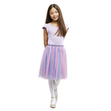 New George Girls' Tutu Skirt Dress, Blue, Sz M 7-8, Colour is Blue as shown in 2nd picture