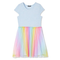 New George Girls' Tutu Skirt Dress, Blue, Sz M 7-8, Colour is Blue as shown in 2nd picture