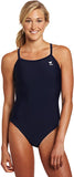 New TYReco Sport Women's Solid Diamondback Swimsuit, Black, Sz 36 (L) Retails $62+