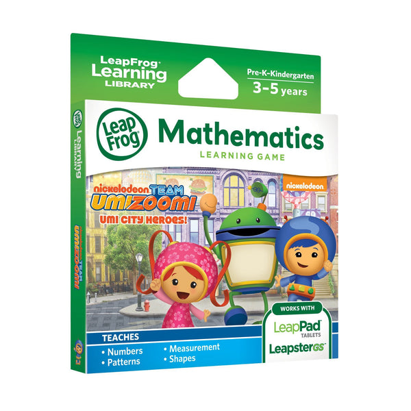 New in package! LeapFrog Team Umizoomi Learning Game: Umi City Heroes (for LeapPad Tablets and LeapsterGS)