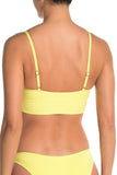 New VYB Twist Knot Bikini Top, Yellow, Sz XL! Includes Top ONLY!