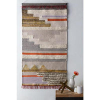 Amazing Large 3Ft X 5Ft Blended Fabric Wall Hanging with Hanging Accessories Included by Corrigan Studio! Retails $403 W/Tax!