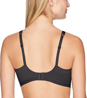 New with tags! Warners Womens Easy Does It No Bulge Wire-Free Bra in Black, Sz XL!