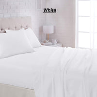 Gentle Night Sleep Comfort Collection Wrinkle Free, Fade Resistant Deep Pocket Sheet Set! Fits Mattresses Up To 16 Inches! Queen, White!!