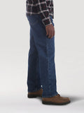 New with tags! WRANGLER® FIVE STAR PREMIUM DENIM RELAXED FIT JEAN IN BLUE RINSE! SZ 34W X 32L