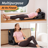 New TerriTrophy 4 Pc Bed Wedge Pillows Set - Orthopedic Wedge Pillow for Sleeping - Multi Angle Relief System for Back, Neck. Shoulder, and Leg Elevation Pillows | Acid Reflux, Anti Snoring - Machine Washable Cover, Grey!