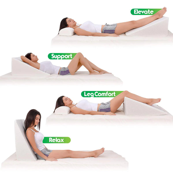 Bed wedge for back pain best sale