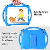 Adocham Kids Case for Apple iPad 2 3 4 - Shockproof Premium Food-Grade Silicone Handle Stand Cover for Apple iPad 2nd Generation, iPad 3rd Generation, iPad 4th Generation Tablet (Blue)