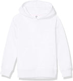 New Amazon Essentials Kids Girls' Pullover Hoodie Sweatshirt, White, Sz M!