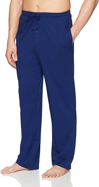 New with tags! Amazon Essentials mens Lounge/Sleep Pant in Blue, Nice lightweight fabric for summer, Sz XXL!