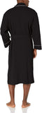 New Amazon Essentials Men's Waffle Shawl Robe, Black, Sz M/L! Best Seller!!
