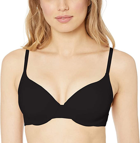 New with tags! Amazon Essentials womens Classic T-Shirt Bra, Black, Sz 32D!