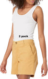 New Amazon Essentials Women's 2-Pack Slim-Fit Tanks, White, Sz S!