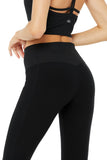 New Nordstrom HIGH-WAIST ALOSOFT LOUNGE LEGGING by Alo, Black, Sz XXS! Retails $165+