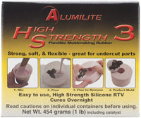 New in box! Amazing Casting Products 20501 Alumilite High Strength 3 Liquid Mold Making Rubber, 1-Pound, Pink